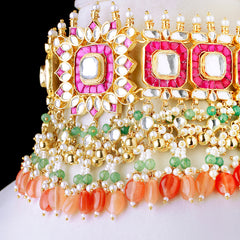 Vidushi Paachi Kundan Set