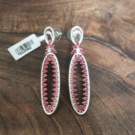 Maya Wine Earrings
