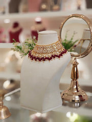 Chakoor Paachi Kundan Set