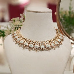 Amisha Aqua Polki Set