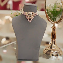 Aanandi Pink Polki Set