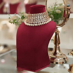 Aadah Polki Choker Set