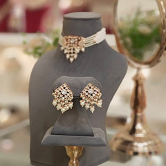 Aanandi Pearl Polki Set