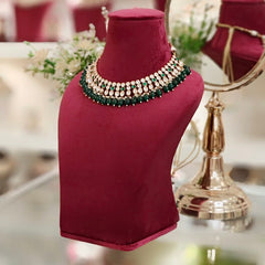Gauhar Green Neckline Set