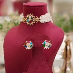 Adweta Navrattan Choker Set