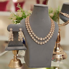 Brinda Polki Long Set