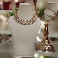 Jeevika Polki Neckine Set