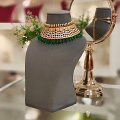 Ganpati Antique Choker Set