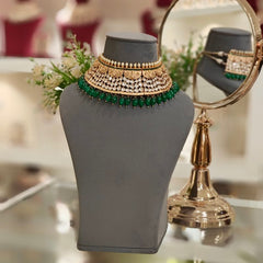 Ganpati Antique Choker Set