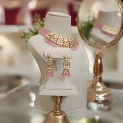 Indali Polki Neckline Set