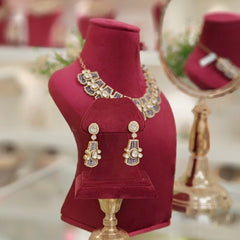 Devika Purple Polki Set