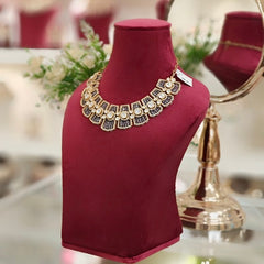 Devika Purple Polki Set