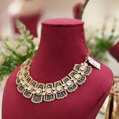 Devika Purple Polki Set