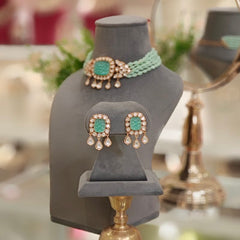 Diya Mint Green Set