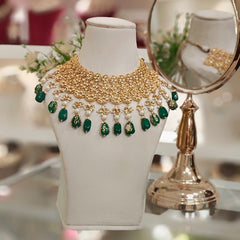 Garvita Polki Neckline Set