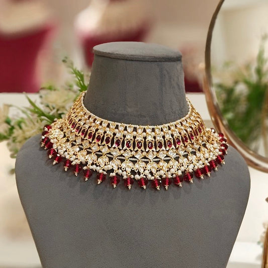 Ekisha Polki Choker Set