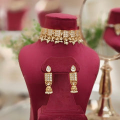 Veena Polki Choker Set