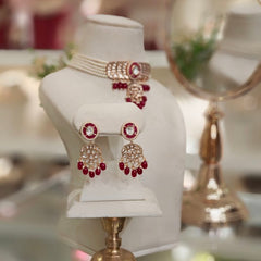 Nandita Polki Choker Set