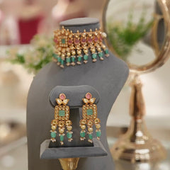 Poorvi Polki Choker Set