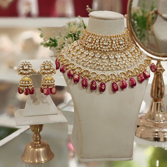 Karishma Paachi Kundan Set