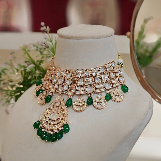 Ketki Polki Choker Set