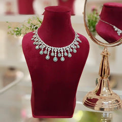 Emma Mint Green neckline set