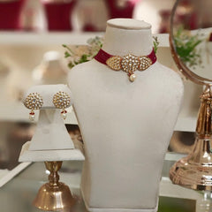 Ekantika Polki Choker Set