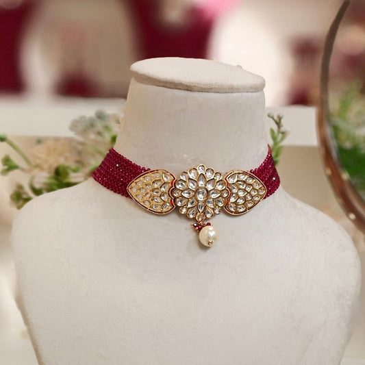 Ekantika Polki Choker Set