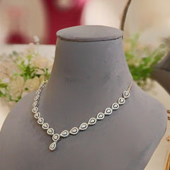 Riama Cz Neckline set