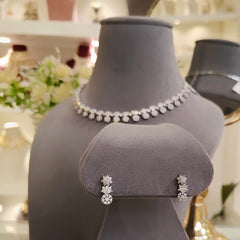 Niama Cz Neckline set