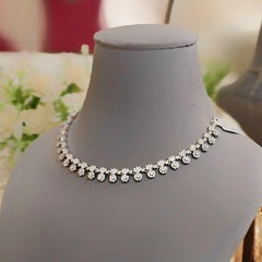 Niama Cz Neckline set