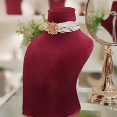 Barkha pink choker set