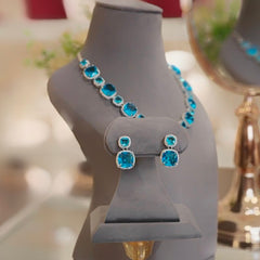 Riva Aqua neckline set