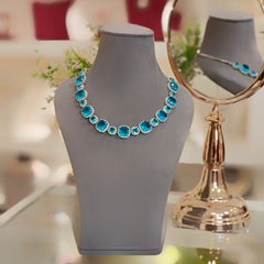 Riva Aqua neckline set