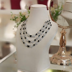 Samira Black three line set