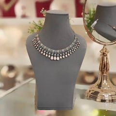 Senil Neckline set rose