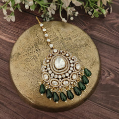 Zehraab Moissanite MaangTikka