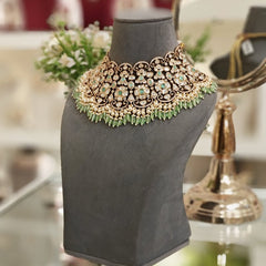 Saundarya mint green set