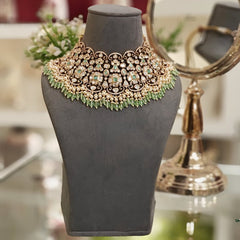 Saundarya mint green set