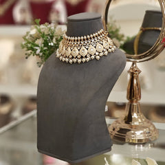 Amity Ivory Polki Set