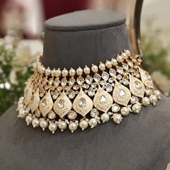 Amity Ivory Polki Set