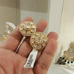 Mehraab Moissanite silver Studs