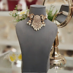 Nivedita pearl choker set