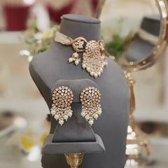 Nivedita pearl choker set