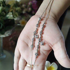 Revathi 92.5 purity silver Payal