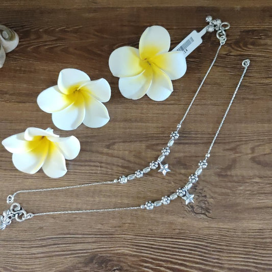 Revathi 92.5 purity silver Payal