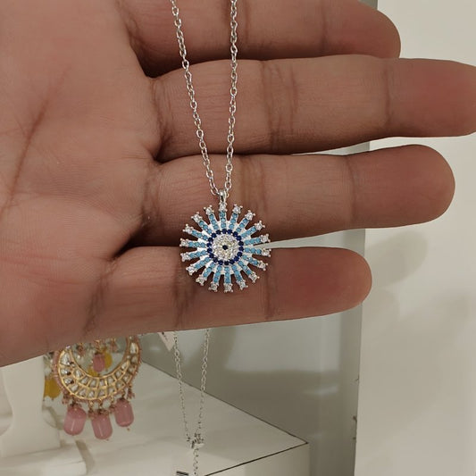 Evil eye pendent Sun
