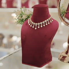 Azeen pearl Polki Set