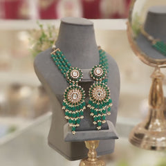 Hamida long Polki Set