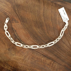 James silver bracelet